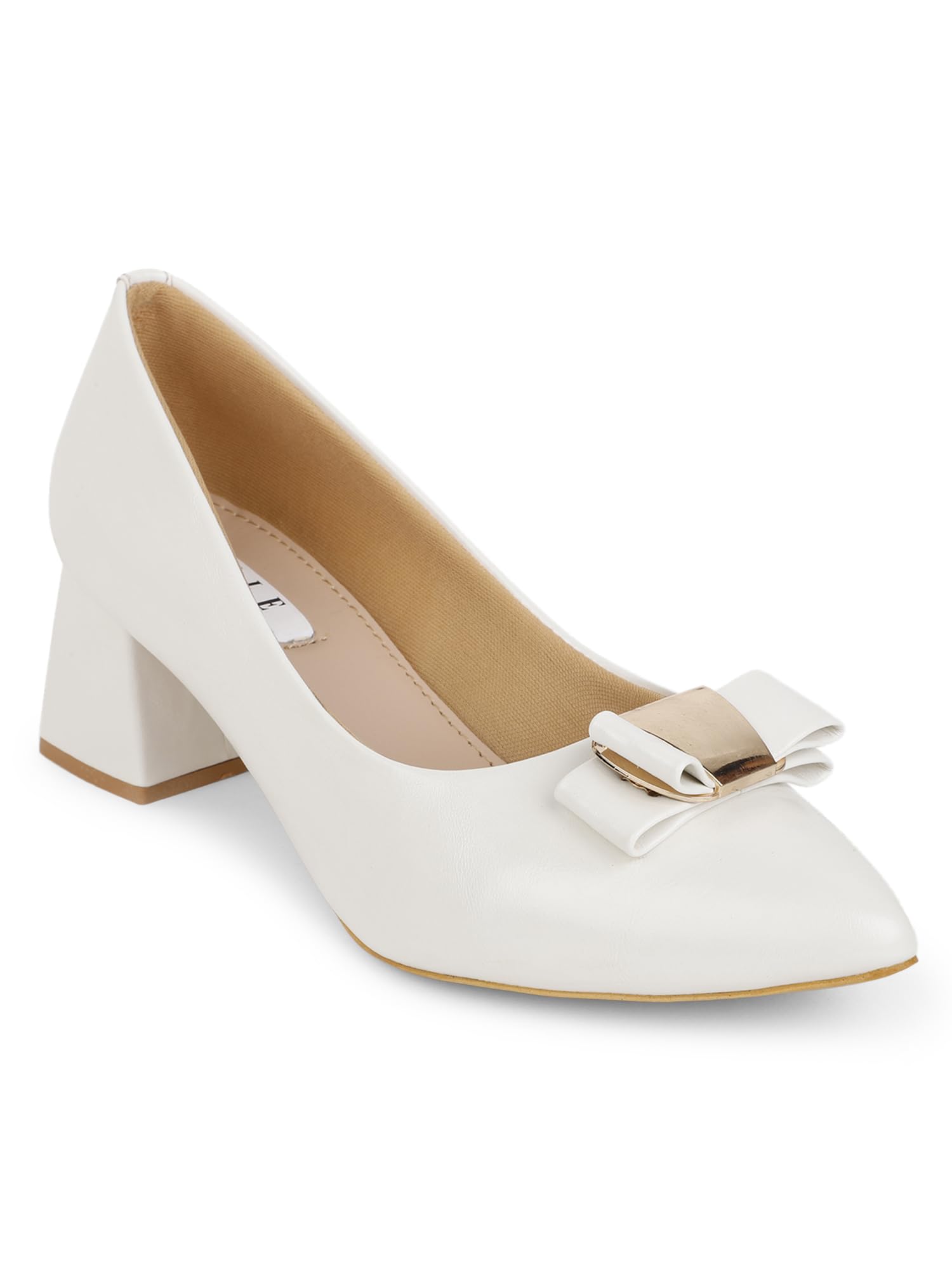 ELLE Women Pump Shoes, White, UK-7 (B0DCTJ6JN8) Amazon Price History, Amazon Price Tracker
