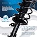 Detroit Axle - Front 14pc Suspension Kit for Chevy Aveo Aveo5 Pontiac G3 Wave, 2 Rear Shock Absorbers 2 Struts 2 Lower Control Arms 2 Sway Bars 4 Outer & Inner Tie Rods 2 Boots Replacement