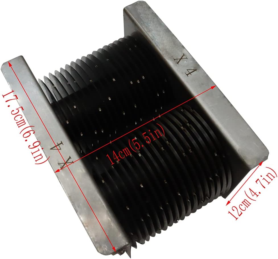 Meat Cutting Machine Blade 4mm Commercial Meat Slicer Blade Stainless Steel without Machine Body,Cut Mutton,Pork,Beef,Chicken and Fish 110V 250kg/h for QX/QSJ-T Series