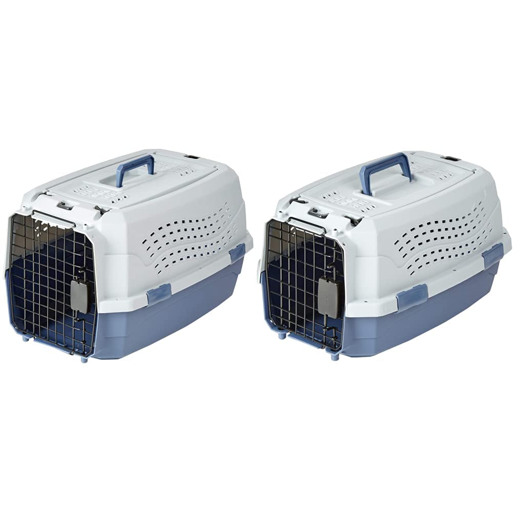 AmazonBasics Two Door Top Load Pet Kennel (23-inch) & AmazonBasics Two Door Top Load Pet Carrier (19-inch) (B07VSB11CD) Amazon Price History, Amazon Price Tracker