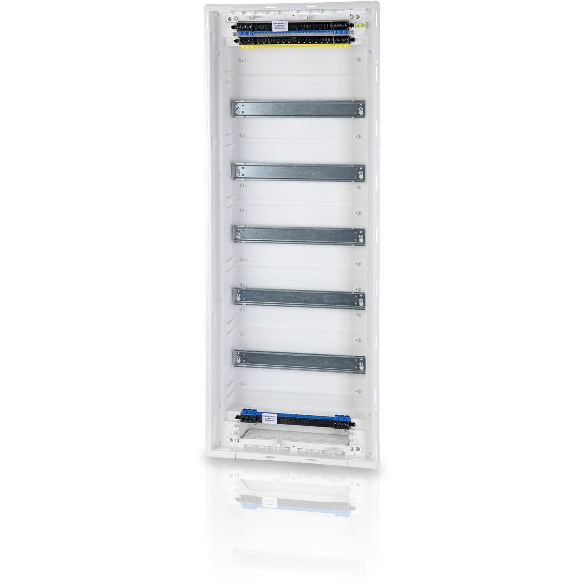 F-tronic 7250062 JUMBO60+10 Verteilerschrank Hohlwand, Unterputz Anzahl Teilungen = 60 Anzahl Reihen