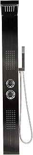 Columna Ducha Columna de Hidromasaje con Grifo Acero Inoxidable Panel Duchas Set Ducha Sistema Duchas de Baño,15 * 47 * 130 cm