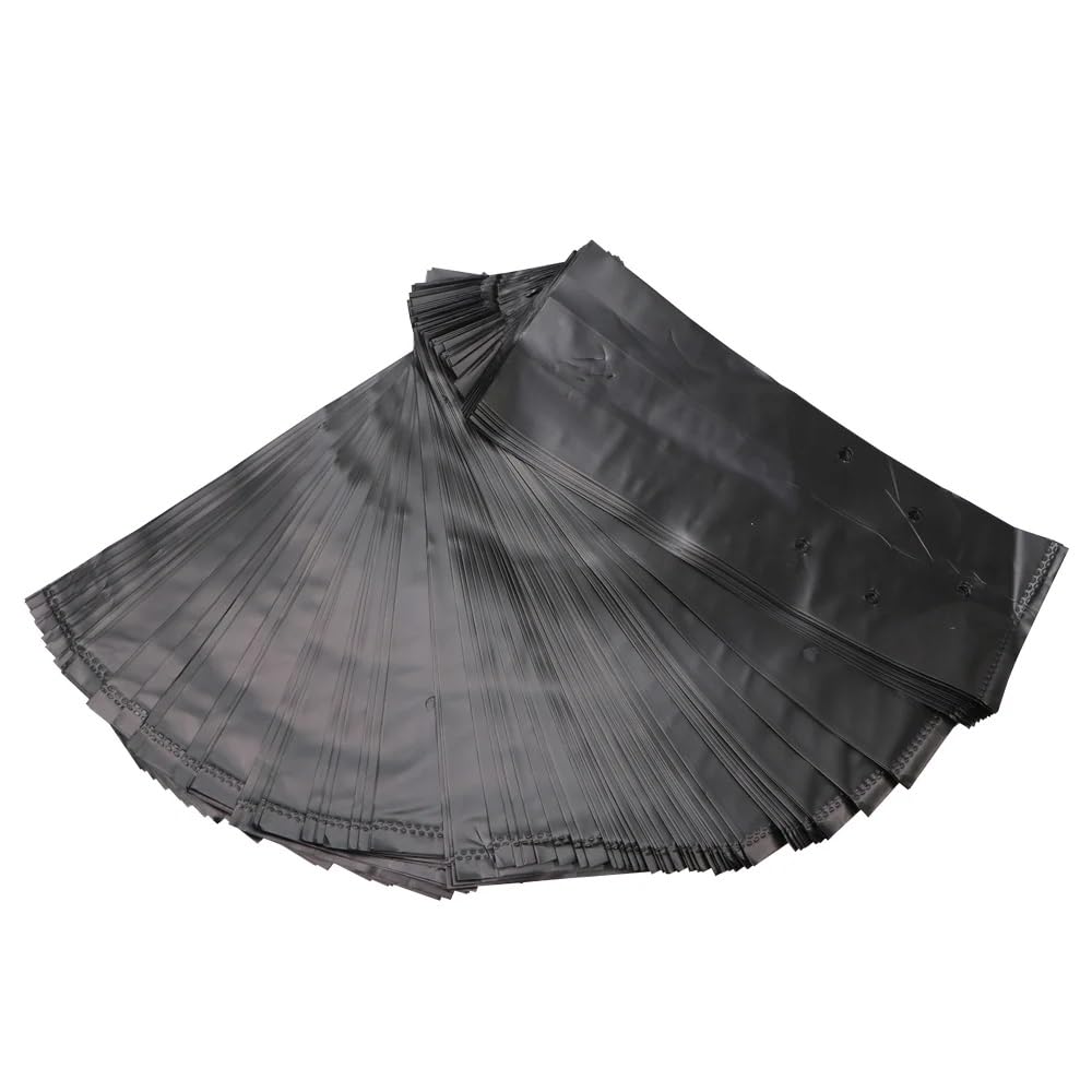 Sacs De Semis 100/200 Pièces, Sacs De Semis En Plastique Épais, Sacs De Plantes De Jardinage For Pommes De Terre/fleurs/tomates/plantes De Semis/fournitures De Jardinage Domestique(200pcs,20x26cm)
