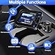 DeeprBetter DAB+ Adapter für Autoradio, DAB Adapter Stereoanlage mit 2,3 LCD-Display, Plug&Play Auto DAB Transmitter mit Bluetooth Freisprechen und Musik Spielen, Tragbarem DAB Empfänger mit Aux Out