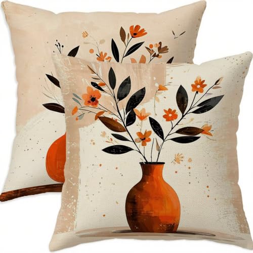 Housse coussin 80x80cm imperméable double face avec zip invisible