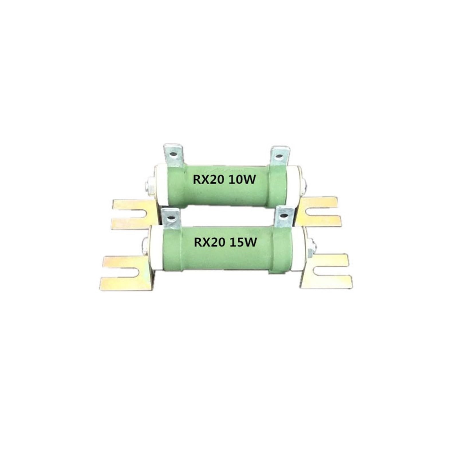 YMUGUEGH 10W 15W Resistance corrugated brake resistance, porcelain tube winding brake resistor(35R,15W)