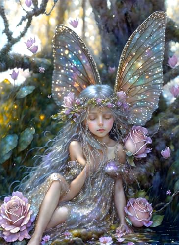 Tableau sur toile Spring Fae GerRit 58x90 cm sans cadre affiche decoration murale