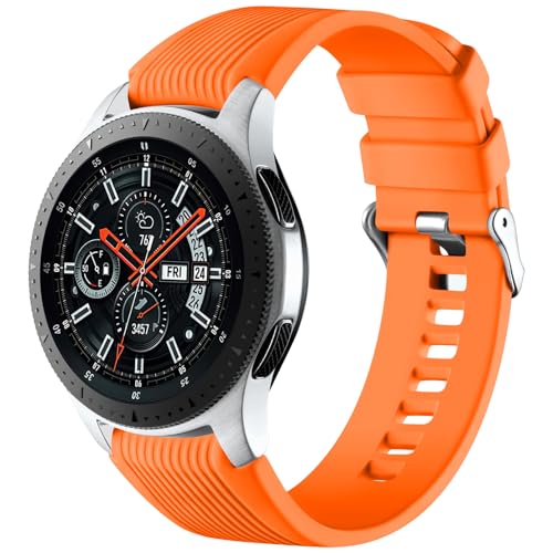 Opiniones y reviews de samsung smartwatch gear los más recomendados. 44 Vcegari Correa compatible con Samsung Galaxy Watch 3 45mm / Watch 46mm - Silicona de Suave Correas 22mm para Samsung Gear S3 Frontier