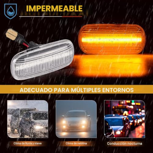Intermitentes laterales LED para renovar la estética exterior en carretera de Audi TT y A4 4