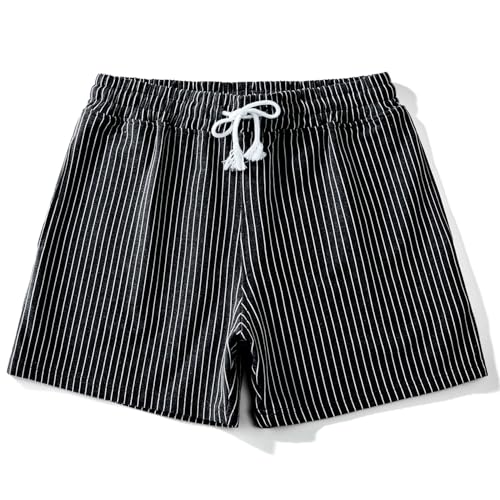 FIROTTII Mens Workout Sweat Shorts 5 Inch Inseam Short Cotton