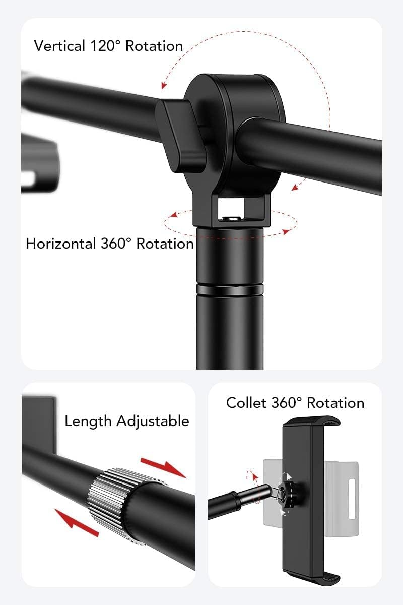 Grеаtеѕt Prоduсt WJOY Aluminum Tablet Floor Stand 360° Flexible Height Adjustable Cell Phone Holder Mount for iPad, iPhone and More 4.7-11 inch Devices, Apply to Bed, Kitchen, Office Nеw Dеаl WJOY Aluminum Tablet Floor Stand 360° Flexible Height Adjustable Cell Phone Holder Mount for iPad, iPhone and More 4.7-11 inch Devices, Apply to Bed, Kitchen, Office