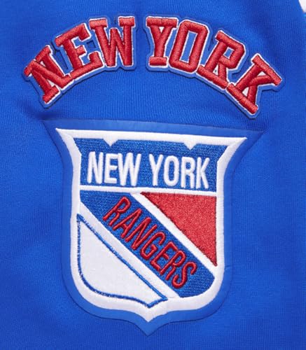 Image of Pro Standard Men's NHL Retro Classics Brushed Back French Terry Pull Over Hoodie