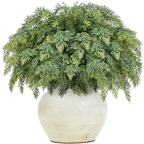 MEUIS Real Touch Cedar Stems - Realistic...