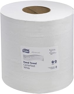 Tork 121204 Advanced 2-Ply Centerfeed Wide Hand Towels, White
