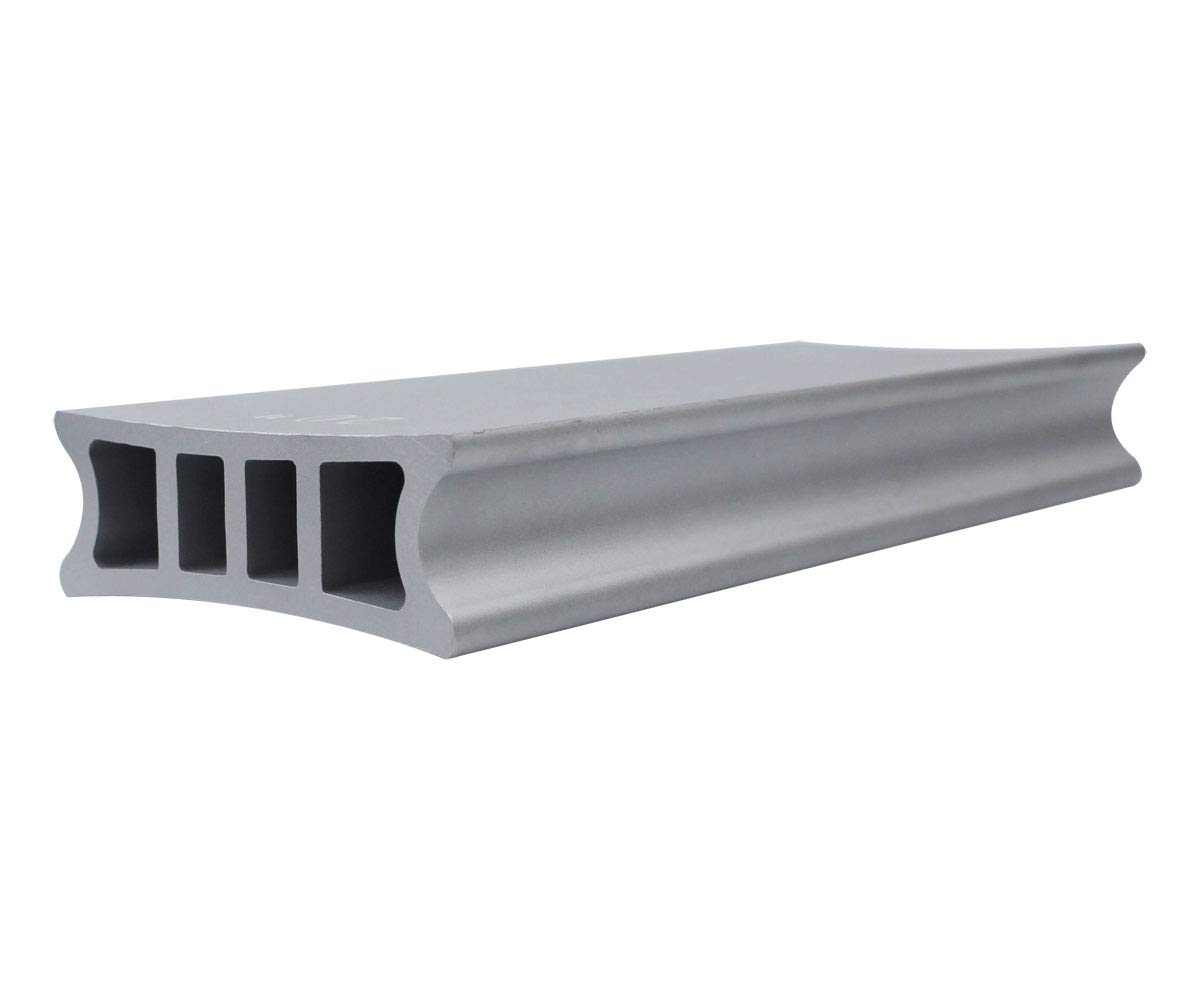 Guyker Dwukierunkowy blok piaskowania do deski rozdzielczej do poziomowania ładunku - Aluminiowa wiązka Sanding Beam Luthier Narzędzie do naprawy gitary i basu oraz konserwacji CNC (1 sztuka, promień