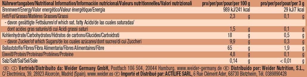 WEIDER Flavor Powder proszek smakowy bez cukru 250 g tiramisu