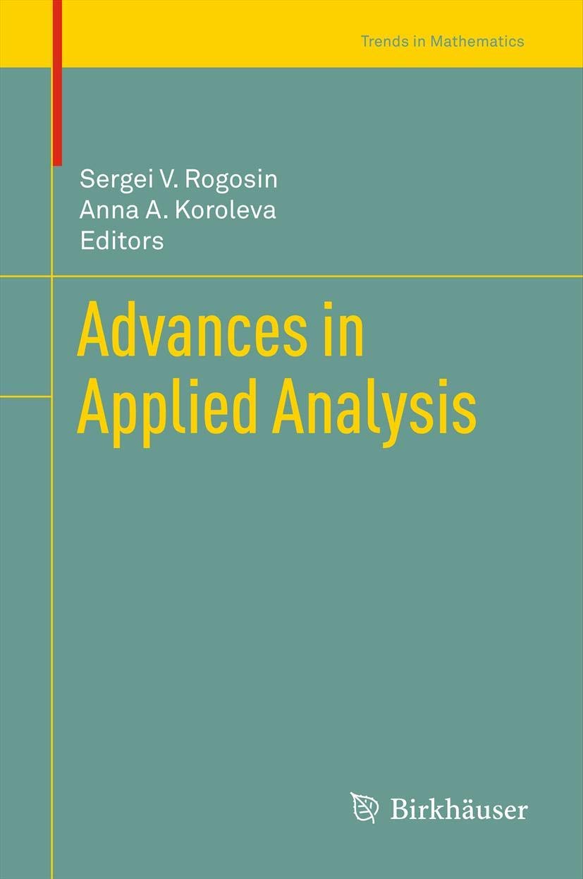 Buy Advances in Applied Analysis (Trends in Mathematics) — BookShops.in