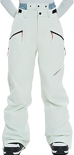HIGH EXPERIENCE Ski Pants Snow Snowboard Pants Waterproof Insulated Baggy Windproof Hiking Winter Warm for Men Women