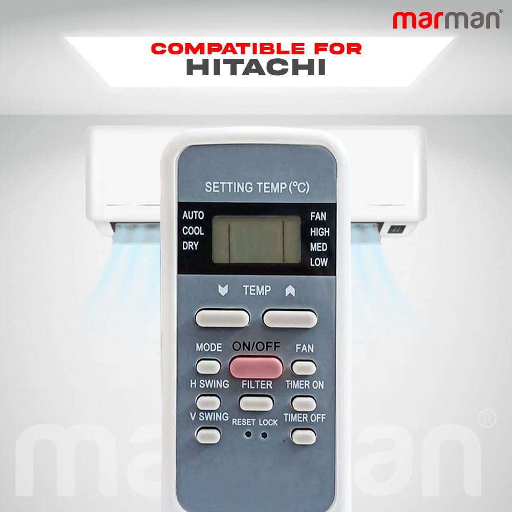 Review Marman® Compatible With Hitachi Ac Remote Original Suitable 1 Review Marman® Compatible With Hitachi Ac Remote Original Suitable