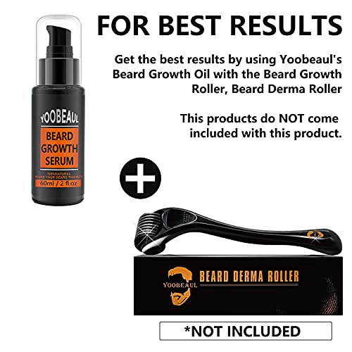 Beard Growth Oil, Beard Growth Serum, 60Ml Naturally Powerful, Full, Thick, Masculine Facial Hair Treatment For Men, Beard Oil For Men Growth, Grow A Thicker Beard Fast, Beard Oil For Beard Growth #TOP4