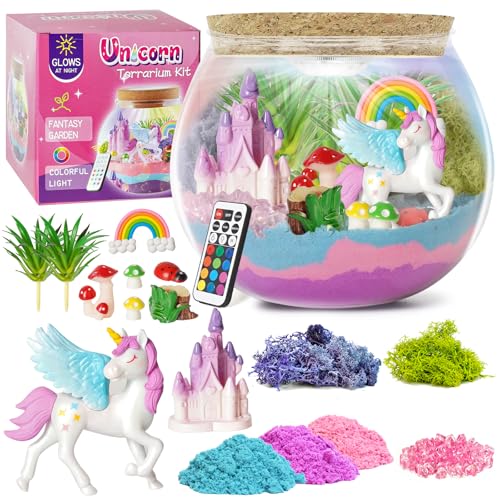 Veilleuse licorne DIY avec télécommande Corpower pour chambre d'enfant