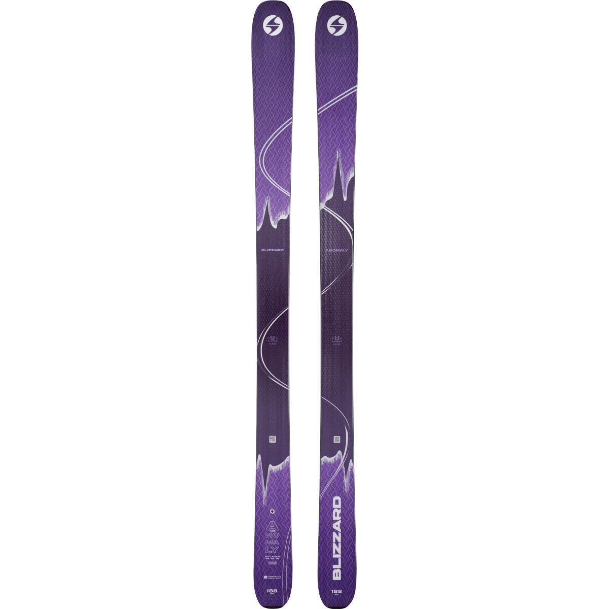 BLIZZARD Anomaly 102, All Mountain, Freeride, Purple/White, 2024/25, Men's (188)