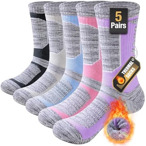Niorasen Women's Thermal Walking Socks Set Cover