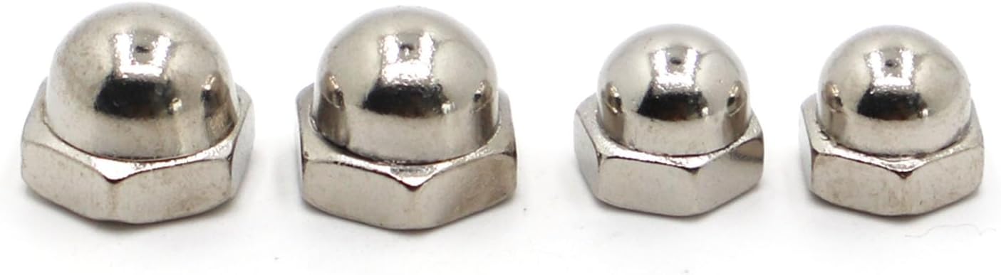 Carbon Steel Decorative Cover | M8 Nuts Stainless Steel Acorn - 10-50pcs M3 M4 M5 M6 - - (Size: M6 10pcs)