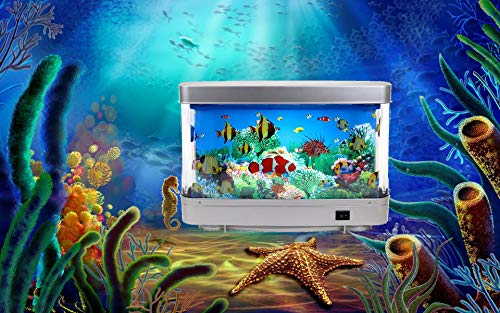 image for Lightahead Artificial Tropical Fish Decorative Sensory Aquarium Lamp V