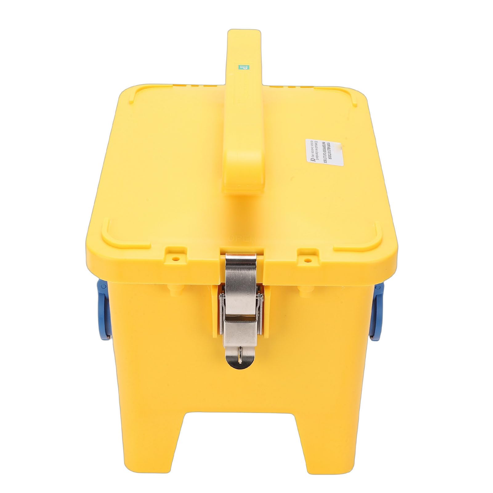 Generic Scatola di Distribuzione Elettrica Portatile Resistente All'acqua con 6 Prese per Giardino da Cantiere, Robusto Materiale ABS PC