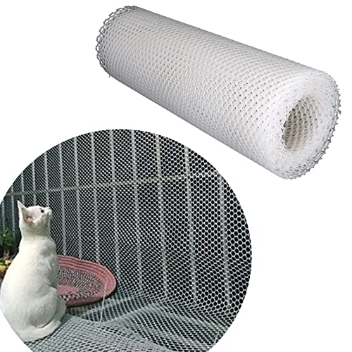 Rete Per Gatti Trasparente E Resistente - 3x8 Metri, Senza Foratura, Per Balcone E Finestre - Foto 2