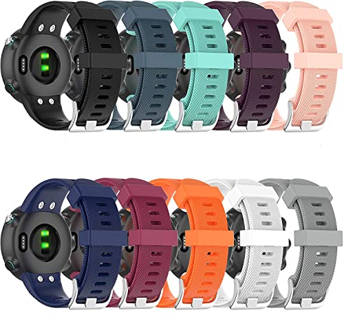 Tyogeephy Strap Compatible with Garmin Forerunner 45 / Forerunner 45S / Swim 2