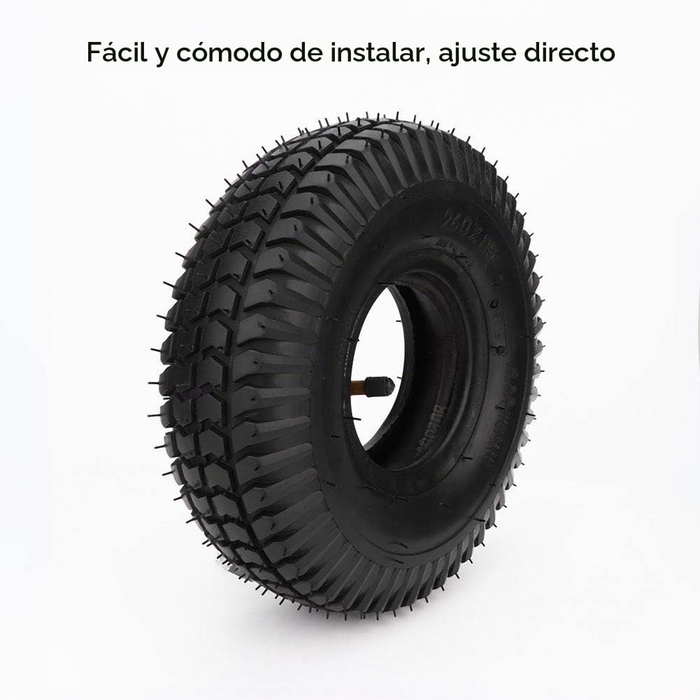 Cámara de aire para neumáticos 3.00-4, Herramienta de reemplazo de silla de ruedas para neumáticos y cámara de aire de scooter resistente al desgaste 3.00-4/260X85 para scooter eléctrico