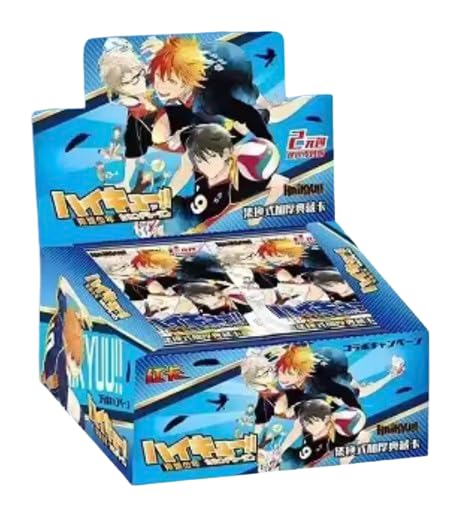 Haikyu!! | Anime Collectable Trading Card | Sealed Box | Japanese Edition | For Collectors 15+ Years | Haikyuu!! Second Season Design C