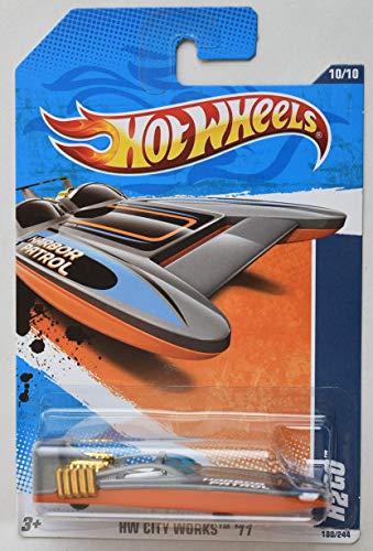 Hot Wheels 1:64 Scale 2011 City Works Gray/Orange H2GO miniatura 1