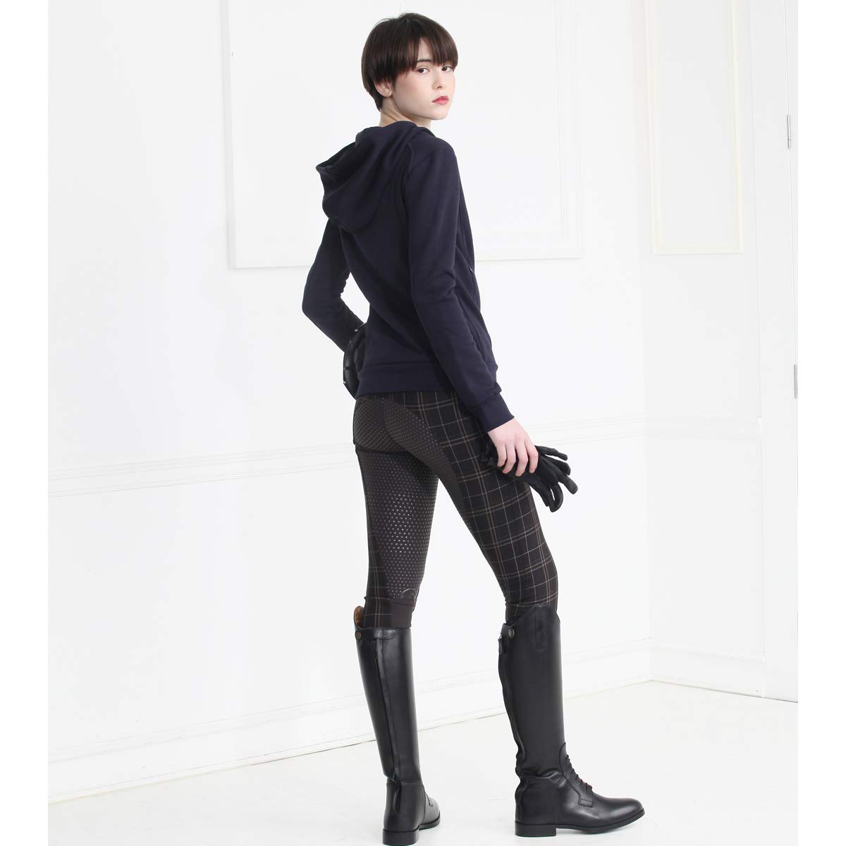 Amazon | 乗馬用品 Shires ノーフォーク 本革 ロングブーツ 乗馬 馬具 