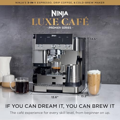 Ninja Luxe Café Premier 3-in-1 Espresso Machine