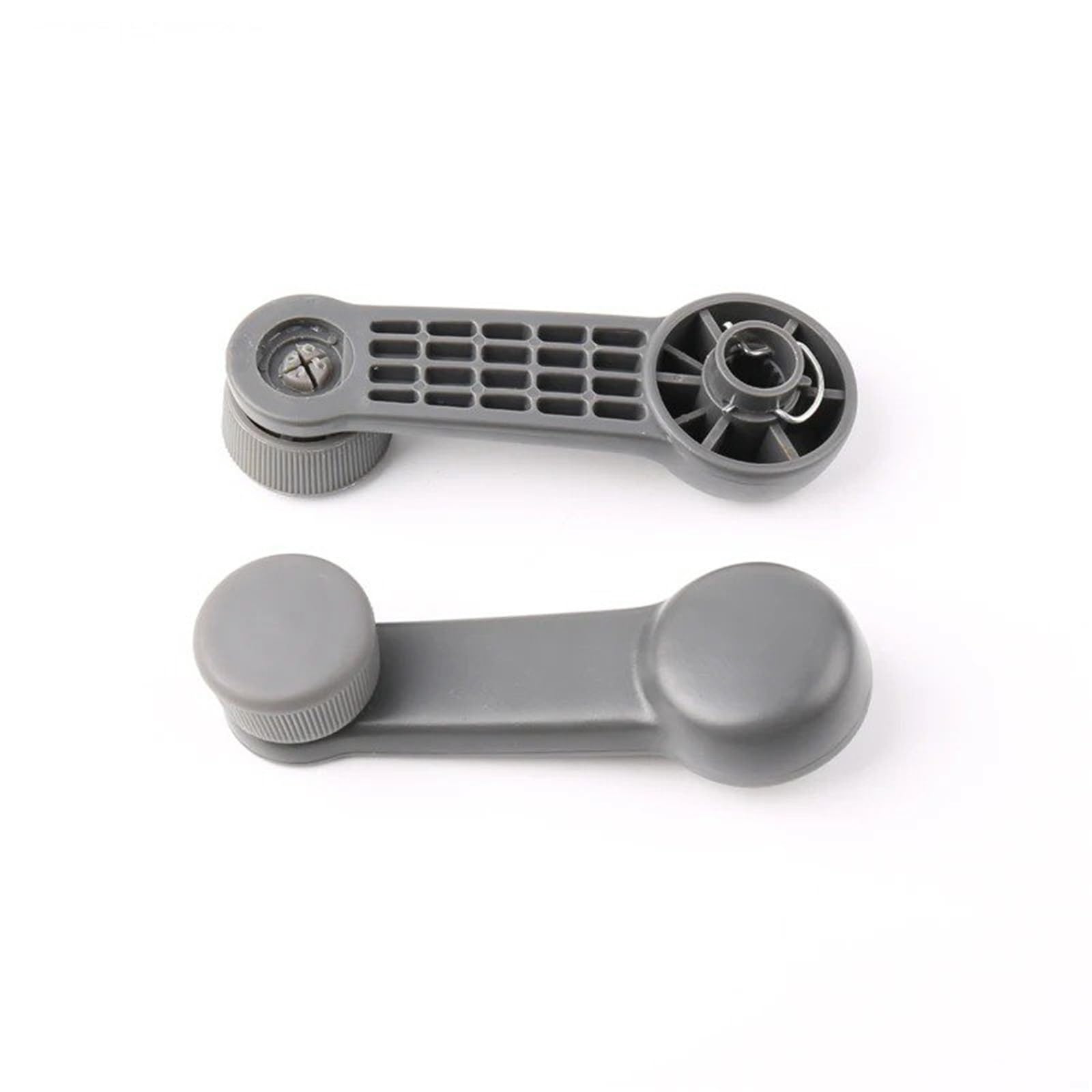 Lorskrd One Color Car Glass Regulator Fixing Clips 2Pcs Window Crank Handle Gray 1989 1990 1991 2992 1993 1994 For Suzuki For Swift Geo Metro