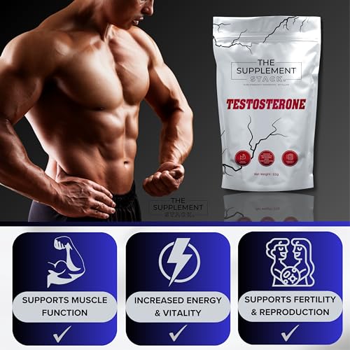 The Supplement Stack - Testosterone - 5-in-1 Fenugreek, Fadogia Agrestis, Purified Himalayan Shilajit, Zinc Picolinate & Boron for Strength, Vitality, Muscle Support & Hormone Balance - UK Company - Image 4