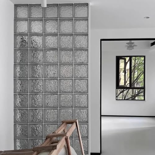 Tabique decorativo de bloques de vidrio y ladrillos de cristal huecos para diseño interior 6