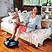 RESTECK™ Shiatsu Foot Massager Machine with Heat {Remote Control} Deep Kneading Massage Therapy, Air Compression, Relieve Foot Pain from Plantar Fasciitis, Neuropathy & Chronic Nerve Pain