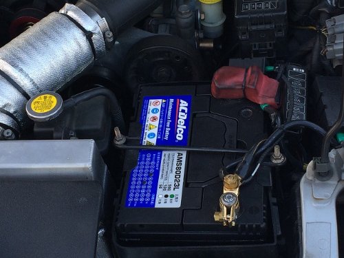 Amazon.co.jp: 銅音バッテリーターミナル B端子セット(小ポール