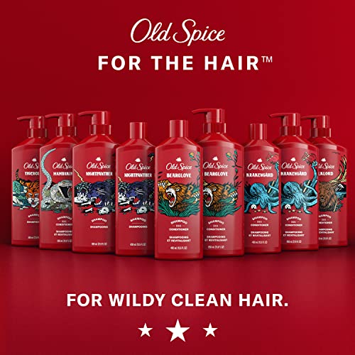 Old Spice Mens 2-in-1 Shampoo and Conditioner Set, Bearglove, For All Hair Types, Healthier, Fuller, More Moisturized Looking Hair, 13.5 fl oz Each (Pack of 6) - image 8