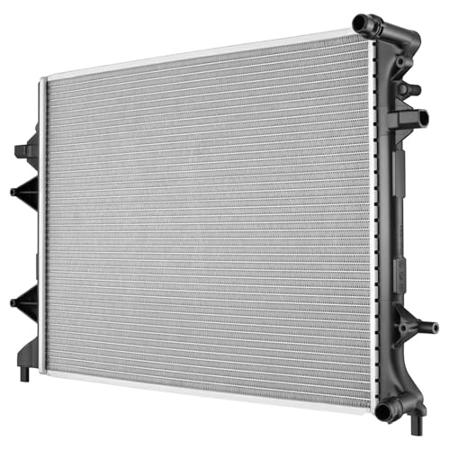 Image of BDFHYK 13273 Aluminum Radiator for Volkswagen Jetta 13-16 and Passat 12-15