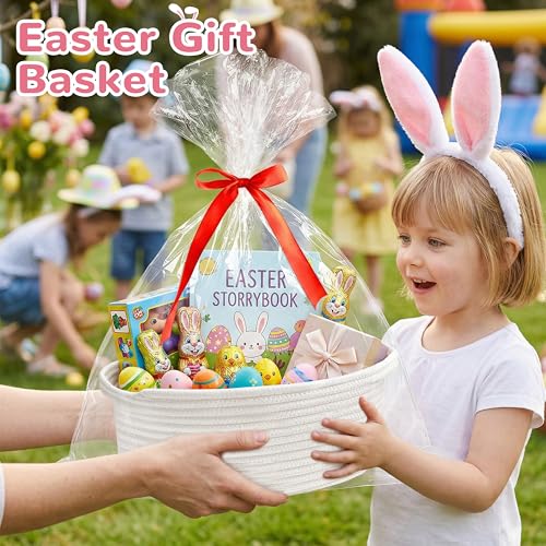 Save 23% on a Durable, Foldable Cotton Rope Gift Basket - Image 3