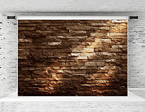 KateHome PHOTOSTUDIOS 2,2x1,5m Textura de Ladrillo Fondo Fotografico Retrato Fondo Fotografia Pared de Ladrillo Fondo Photocall Microfiber Cover