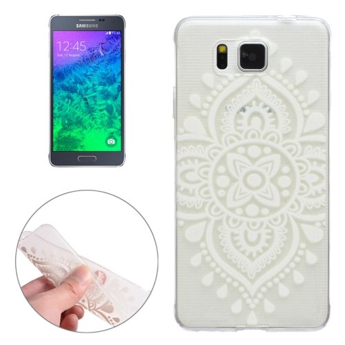 White Carving Pattern Ultra-sottile Transparent