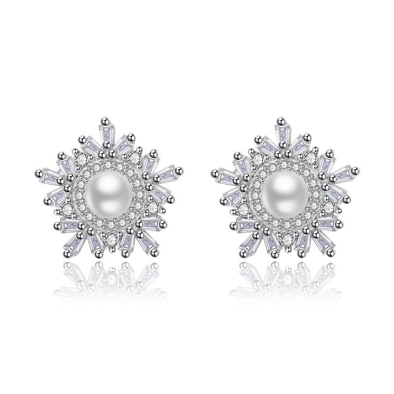 Silver Stud Female Classic Femininity Jewelry Personality Earrings，YY-Silver-6005