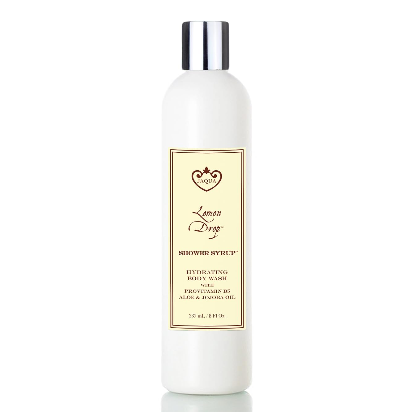 Jaqua Shower Syrup Vegan Hydrating Body Wash with Jojoba and Rosehip Oil - Lemon Drop