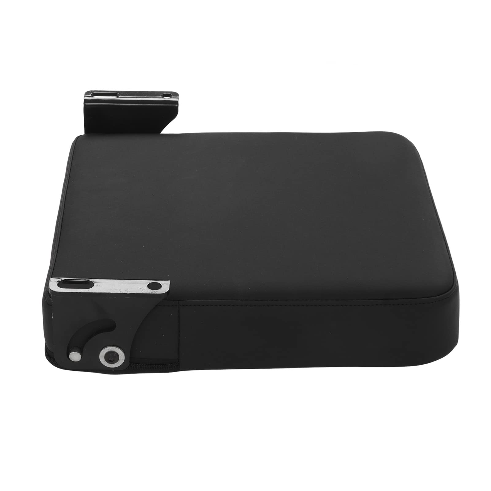 Asiento plegable con rebote automático, resistente, ahorra espacio, asiento abatible para caravana, de acero inoxidable, tela Oxford, esponja, carga máxima de 500 lb
